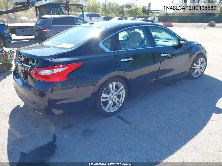 1N4BL3AP2HC136689 2017 Nissan Altima 3.5 Sl