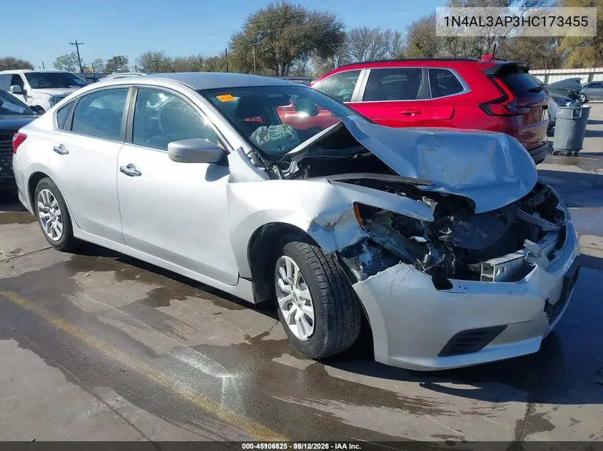 1N4AL3AP3HC173455 2017 Nissan Altima 2.5 S