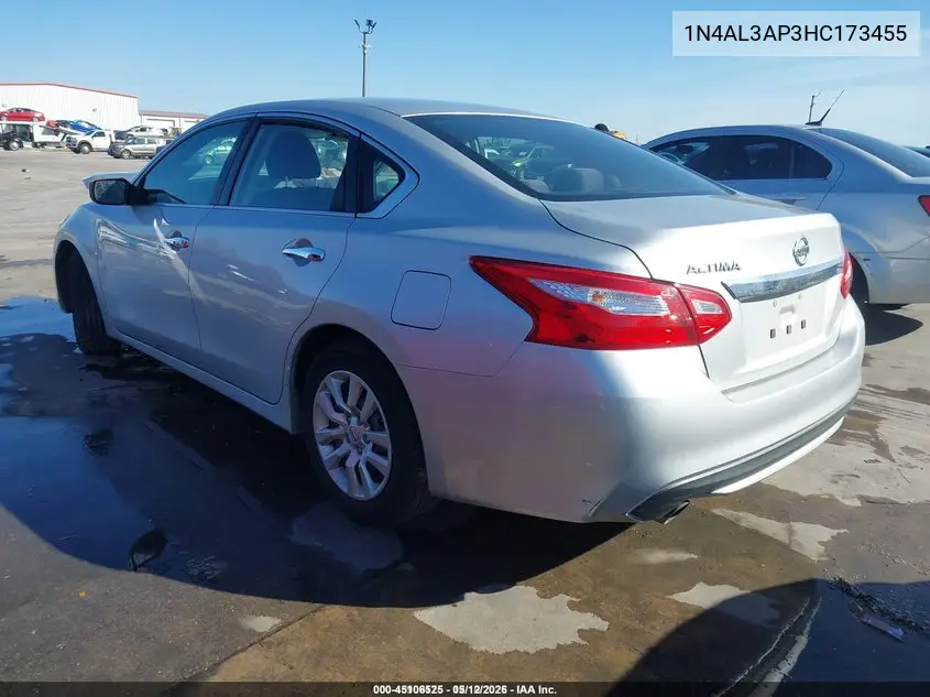 1N4AL3AP3HC173455 2017 Nissan Altima 2.5 S