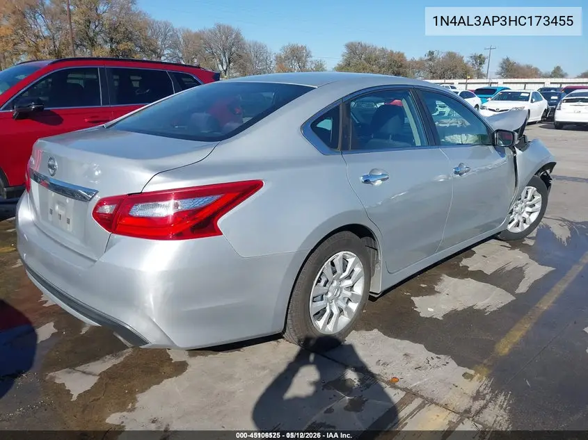 1N4AL3AP3HC173455 2017 Nissan Altima 2.5 S
