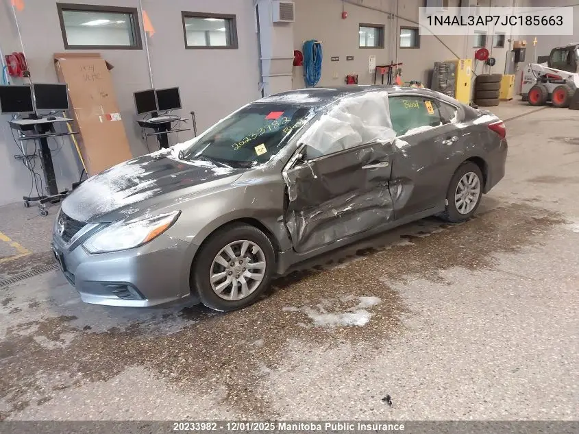 1N4AL3AP7JC185663 2018 Nissan Altima 2.5 Sv