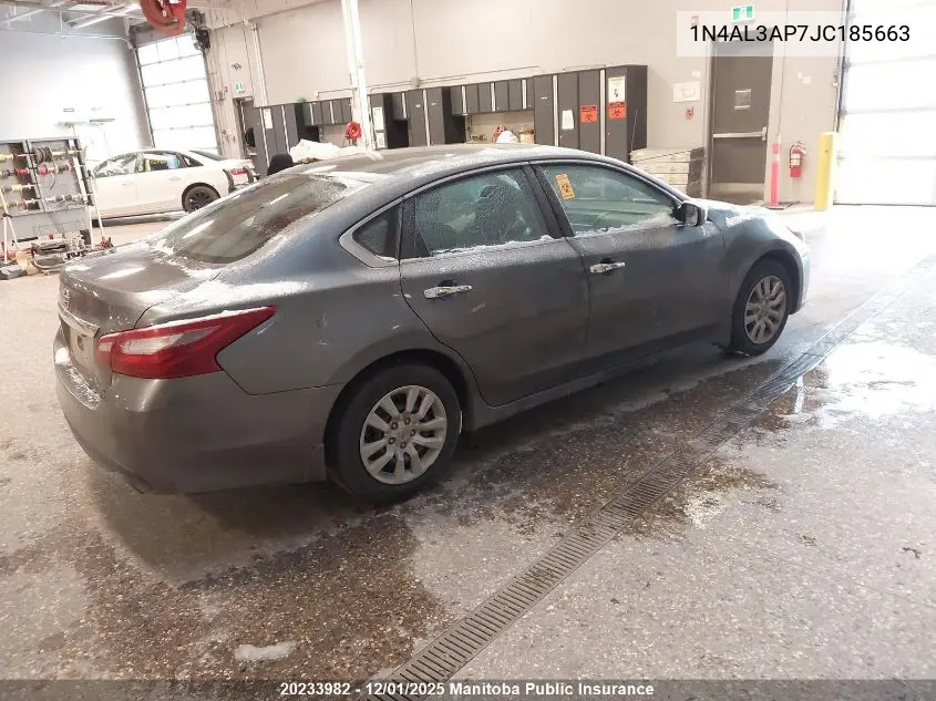 1N4AL3AP7JC185663 2018 Nissan Altima 2.5 Sv