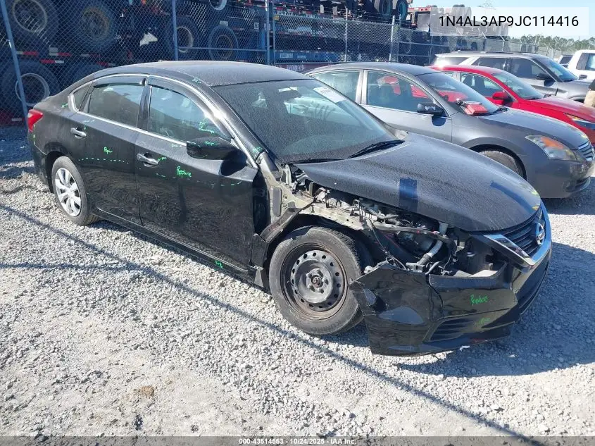 1N4AL3AP9JC114416 2018 Nissan Altima 2.5 S