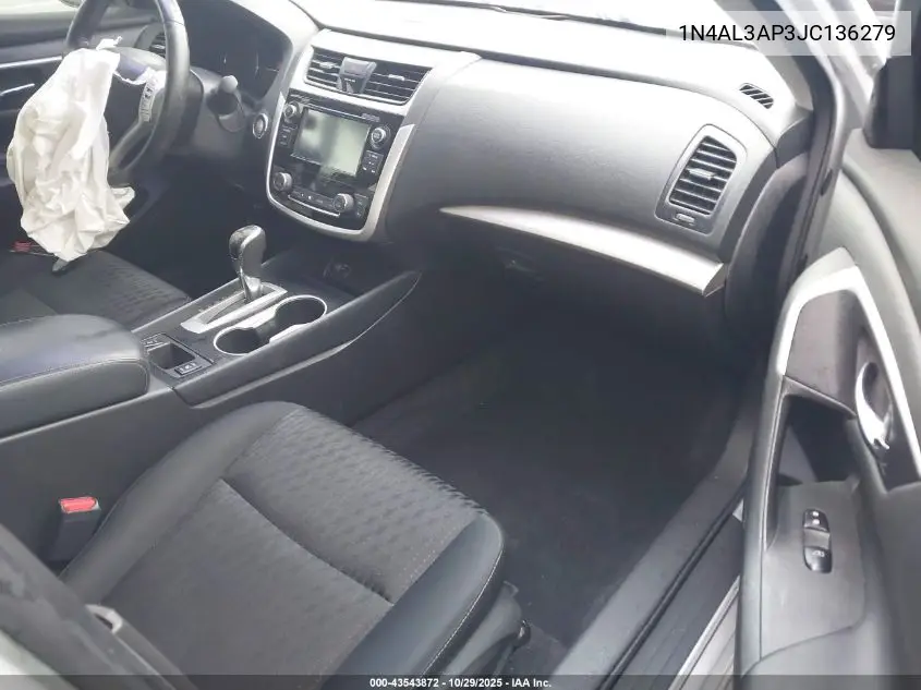 1N4AL3AP3JC136279 2018 Nissan Altima 2.5 Sv