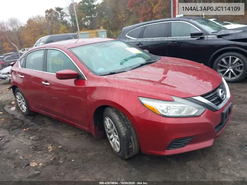1N4AL3AP0JC114109 2018 Nissan Altima 2.5 S