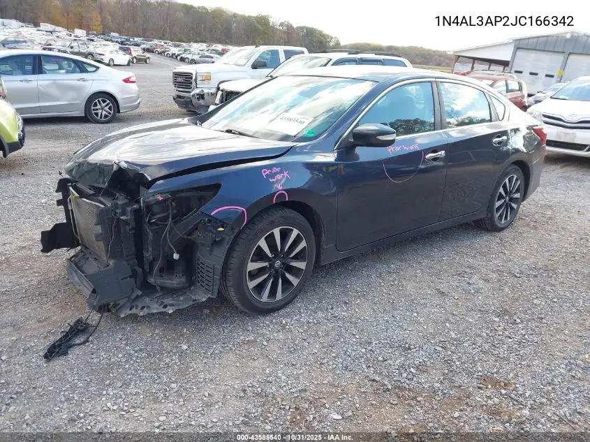 1N4AL3AP2JC166342 2018 Nissan Altima 2.5 Sl