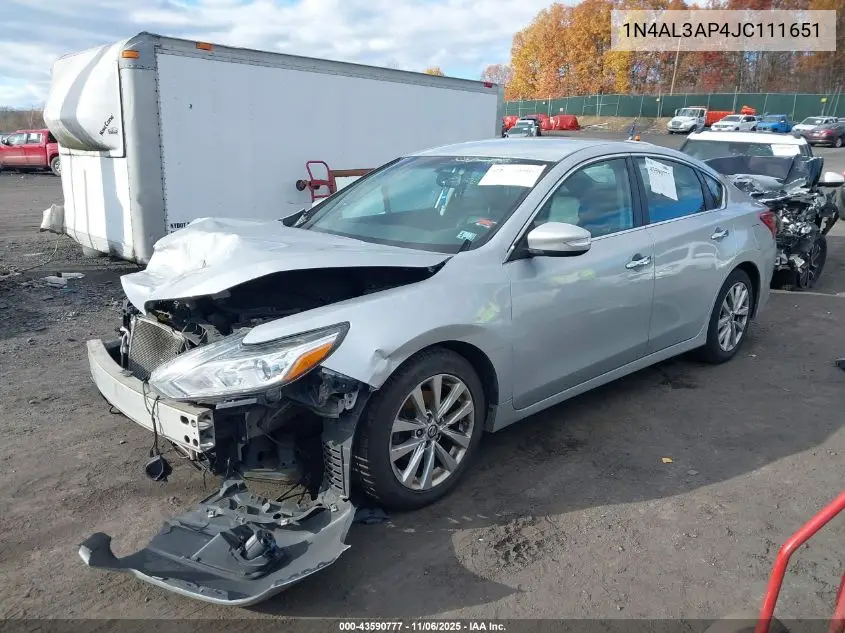 1N4AL3AP4JC111651 2018 Nissan Altima 2.5 Sl