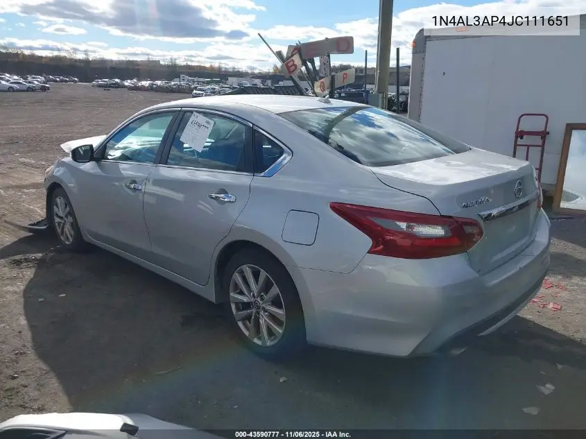 1N4AL3AP4JC111651 2018 Nissan Altima 2.5 Sl