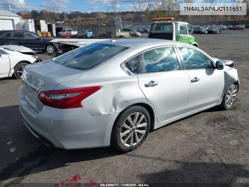1N4AL3AP4JC111651 2018 Nissan Altima 2.5 Sl