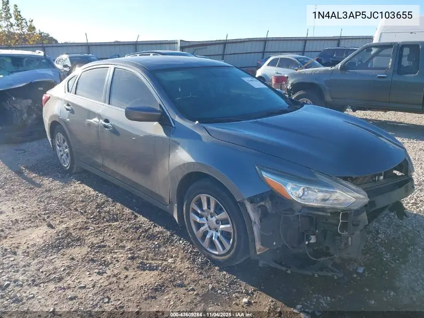 1N4AL3AP5JC103655 2018 Nissan Altima 2.5 S