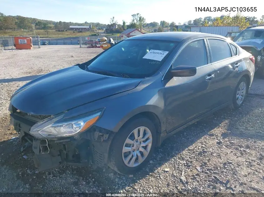 1N4AL3AP5JC103655 2018 Nissan Altima 2.5 S