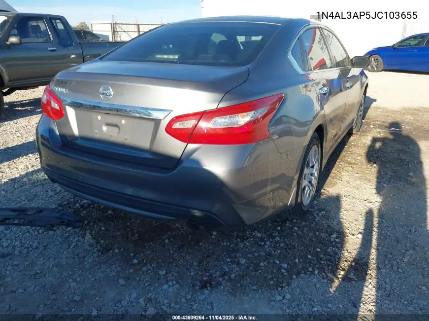 1N4AL3AP5JC103655 2018 Nissan Altima 2.5 S