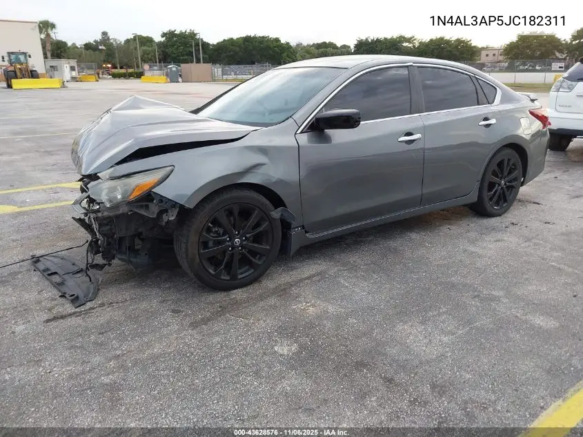 1N4AL3AP5JC182311 2018 Nissan Altima 2.5 Sr
