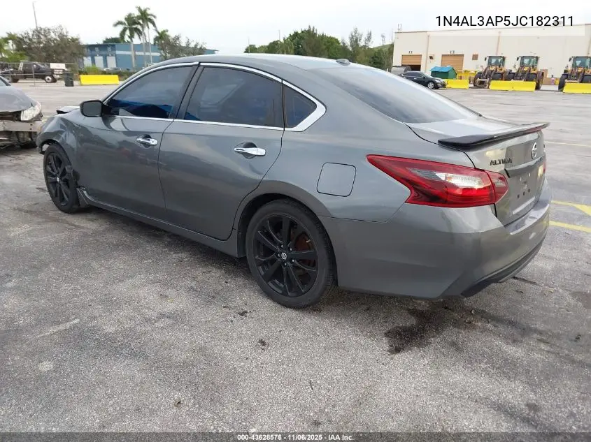 1N4AL3AP5JC182311 2018 Nissan Altima 2.5 Sr