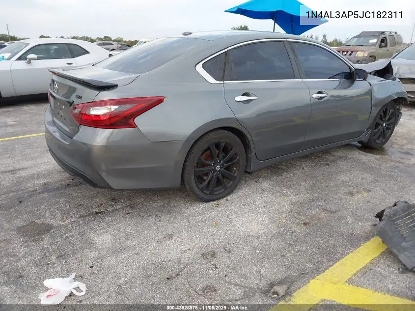 1N4AL3AP5JC182311 2018 Nissan Altima 2.5 Sr