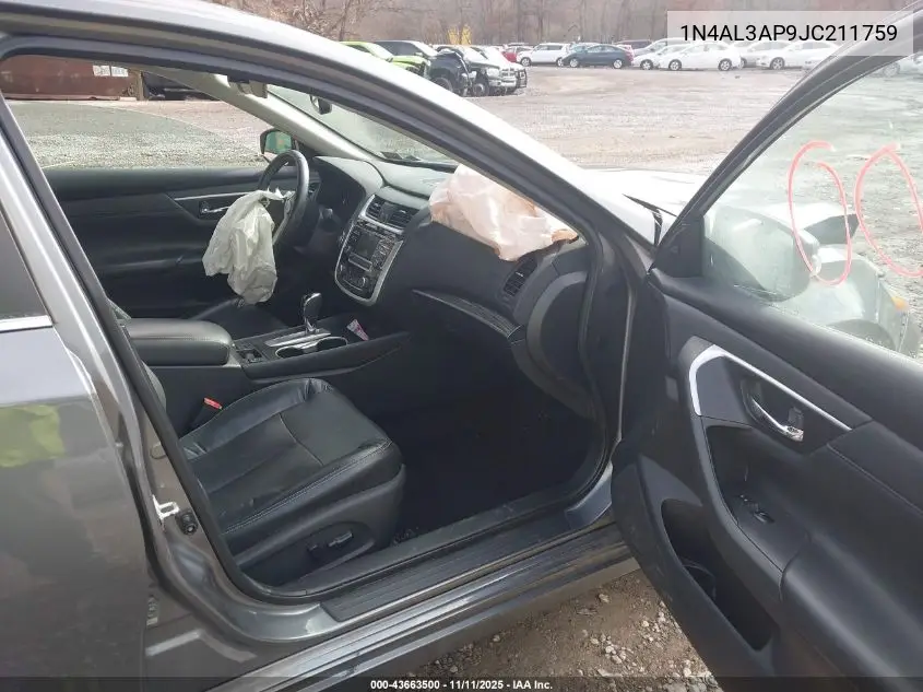 1N4AL3AP9JC211759 2018 Nissan Altima 2.5 Sl