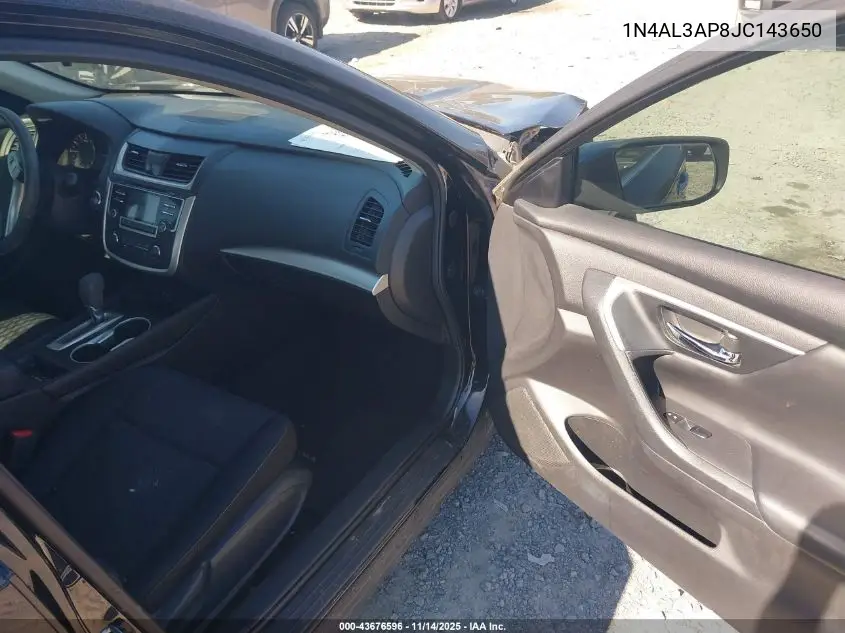 1N4AL3AP8JC143650 2018 Nissan Altima 2.5 S