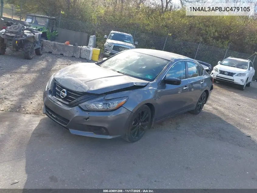 1N4AL3AP8JC479105 2018 Nissan Altima 2.5 Sr