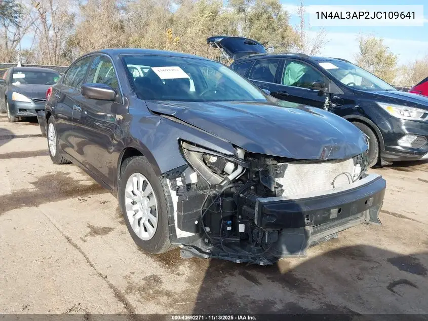 1N4AL3AP2JC109641 2018 Nissan Altima 2.5 S