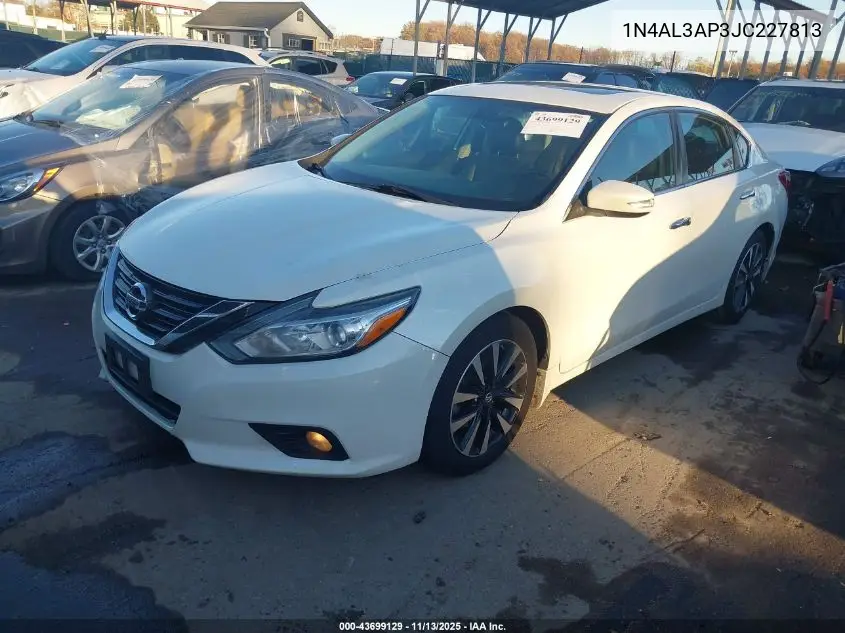 1N4AL3AP3JC227813 2018 Nissan Altima 2.5 Sv