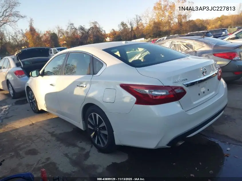 1N4AL3AP3JC227813 2018 Nissan Altima 2.5 Sv