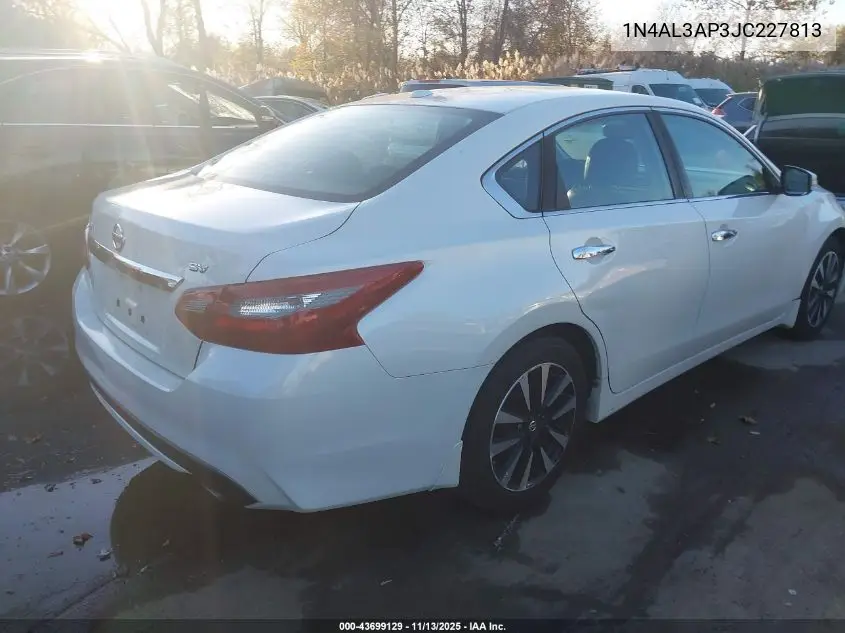 1N4AL3AP3JC227813 2018 Nissan Altima 2.5 Sv