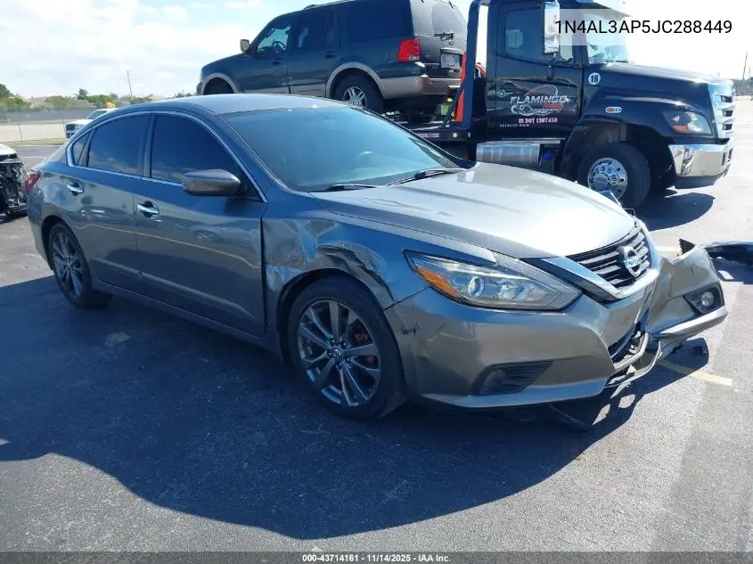 1N4AL3AP5JC288449 2018 Nissan Altima 2.5 Sr