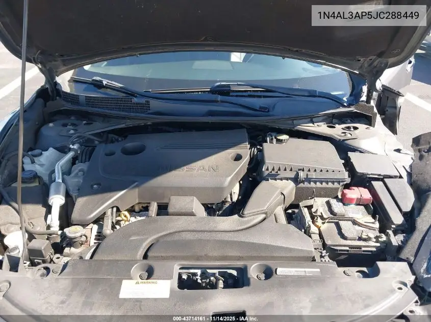 1N4AL3AP5JC288449 2018 Nissan Altima 2.5 Sr