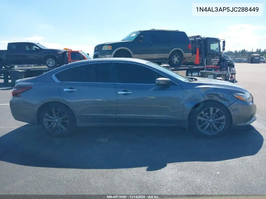 1N4AL3AP5JC288449 2018 Nissan Altima 2.5 Sr