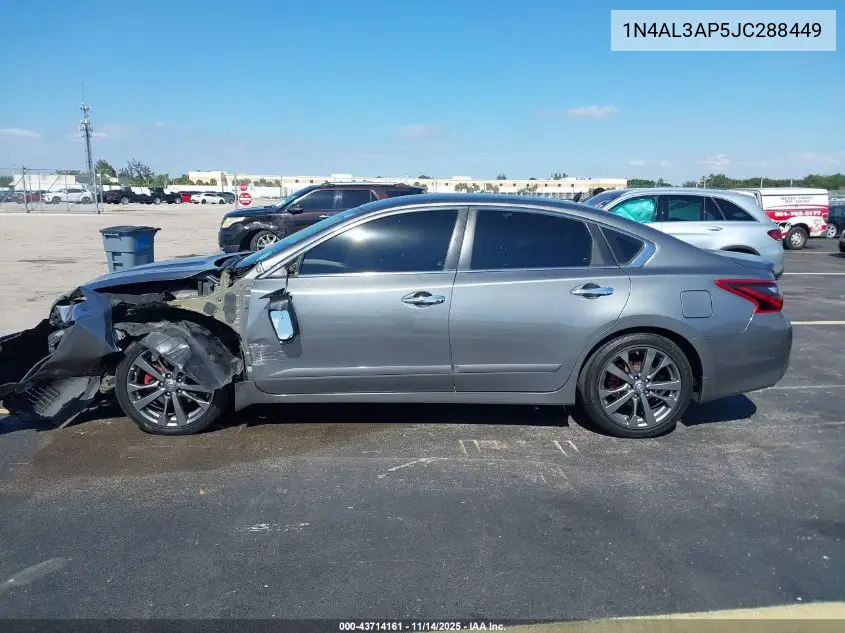1N4AL3AP5JC288449 2018 Nissan Altima 2.5 Sr