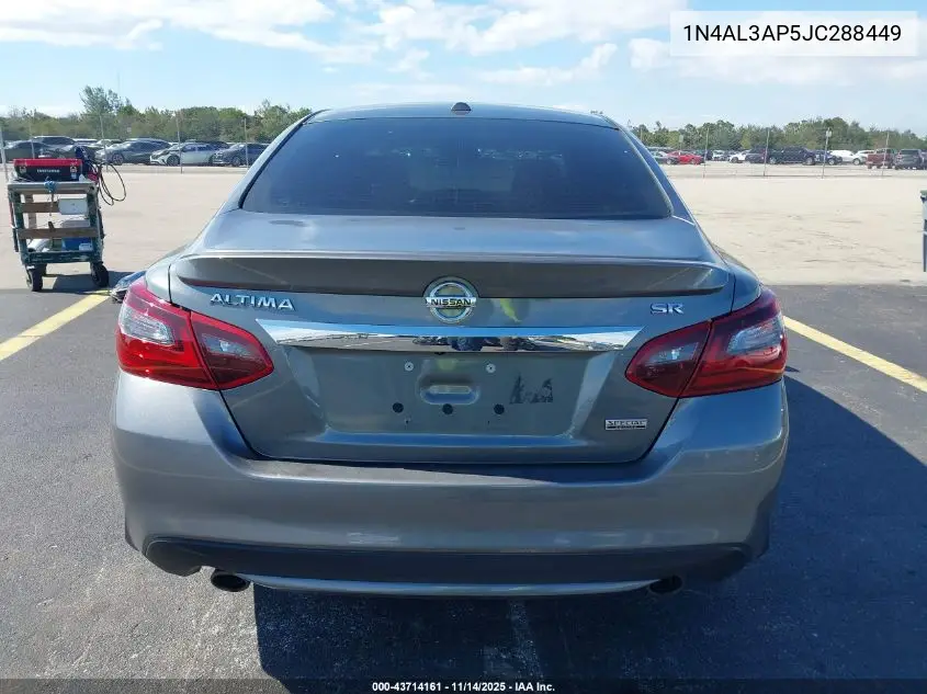 1N4AL3AP5JC288449 2018 Nissan Altima 2.5 Sr