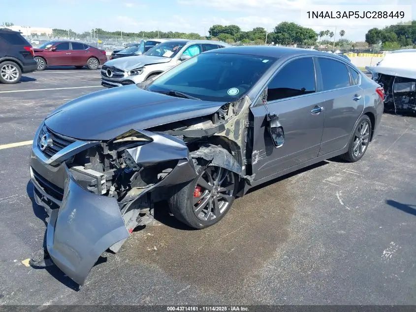 1N4AL3AP5JC288449 2018 Nissan Altima 2.5 Sr