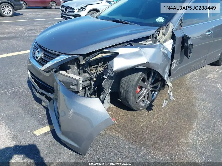 1N4AL3AP5JC288449 2018 Nissan Altima 2.5 Sr