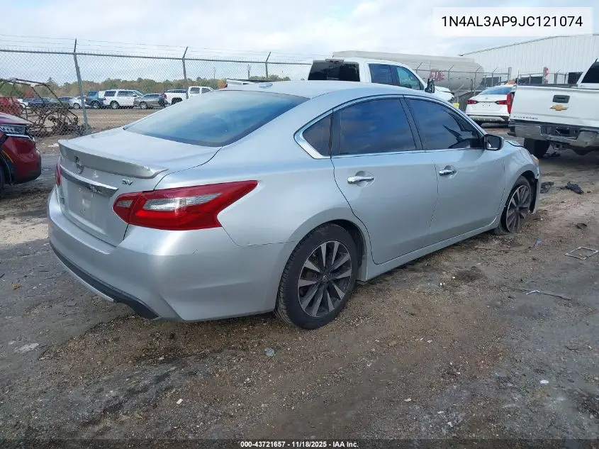 1N4AL3AP9JC121074 2018 Nissan Altima 2.5 Sv