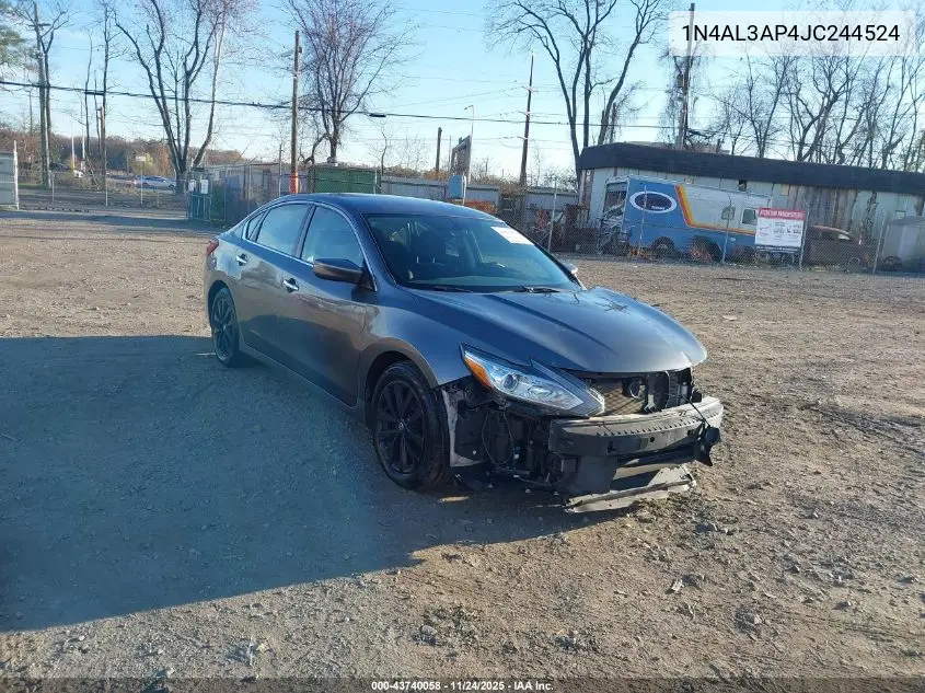 1N4AL3AP4JC244524 2018 Nissan Altima 2.5 Sv