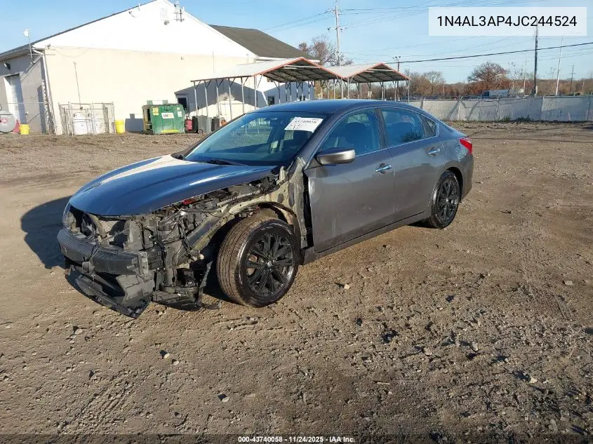 1N4AL3AP4JC244524 2018 Nissan Altima 2.5 Sv