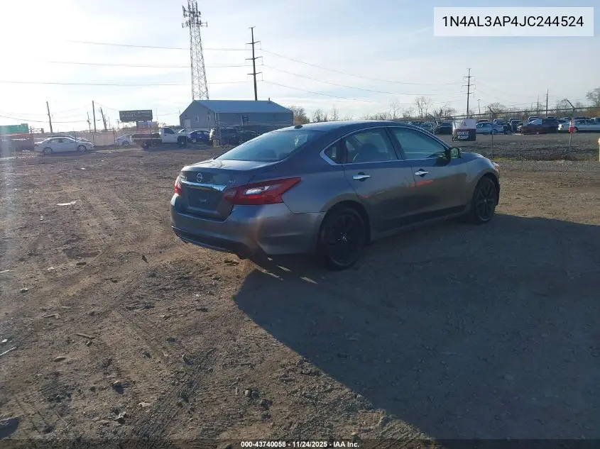 1N4AL3AP4JC244524 2018 Nissan Altima 2.5 Sv