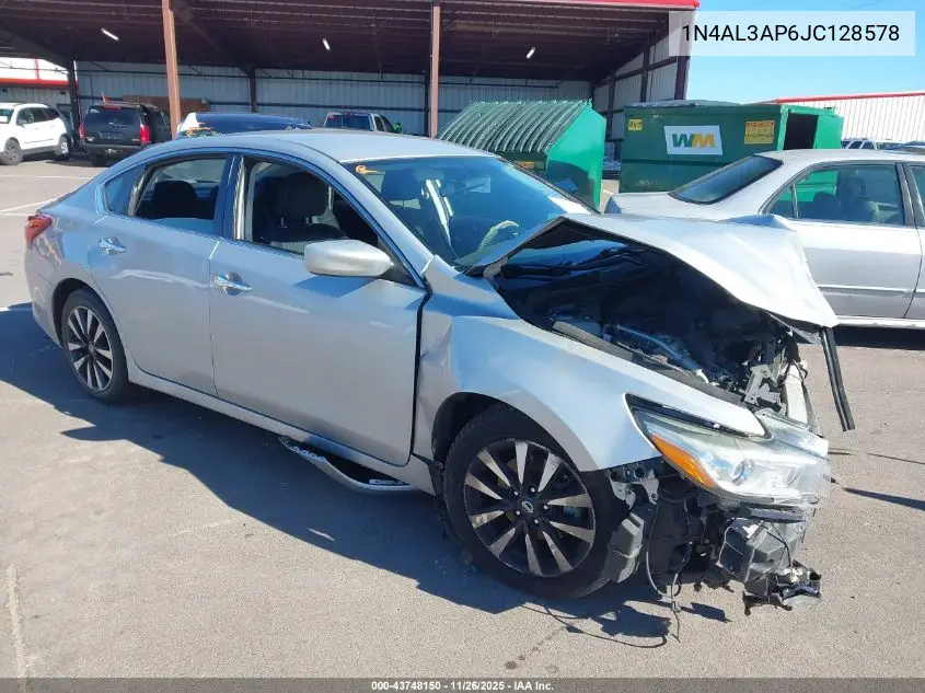 1N4AL3AP6JC128578 2018 Nissan Altima 2.5 Sv