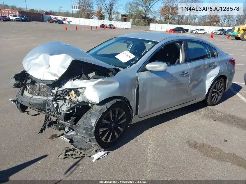 1N4AL3AP6JC128578 2018 Nissan Altima 2.5 Sv