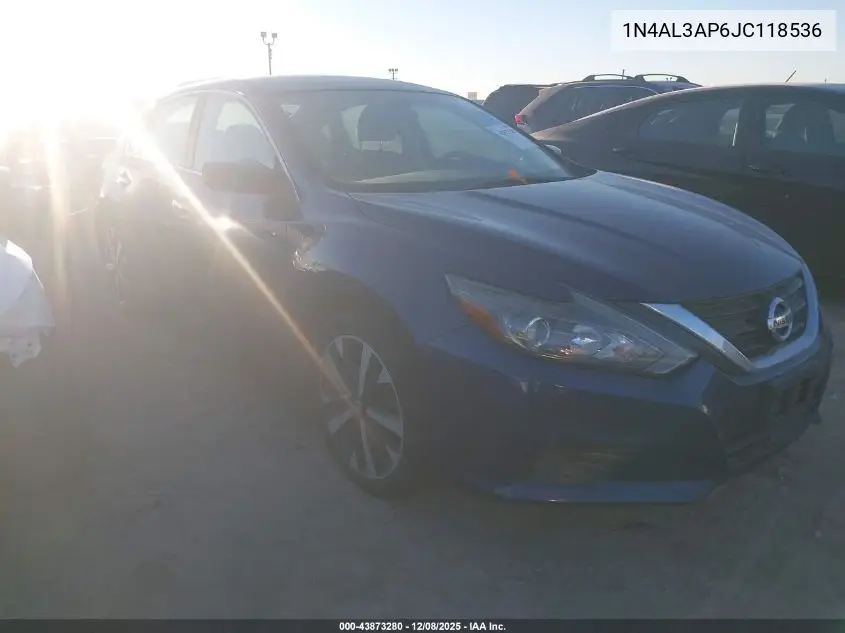 1N4AL3AP6JC118536 2018 Nissan Altima 2.5 Sr