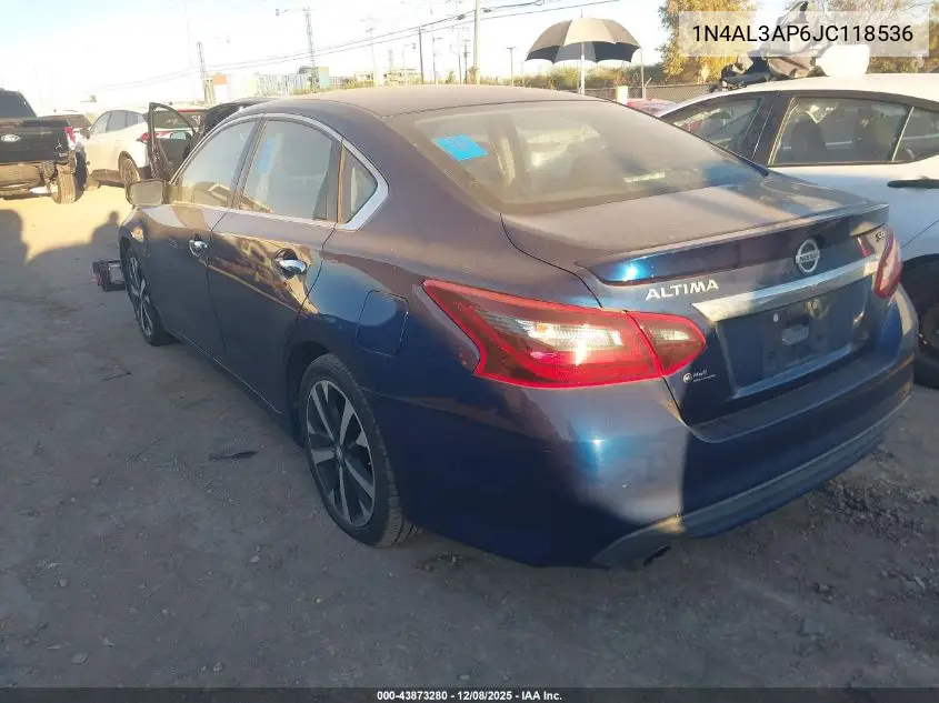 1N4AL3AP6JC118536 2018 Nissan Altima 2.5 Sr