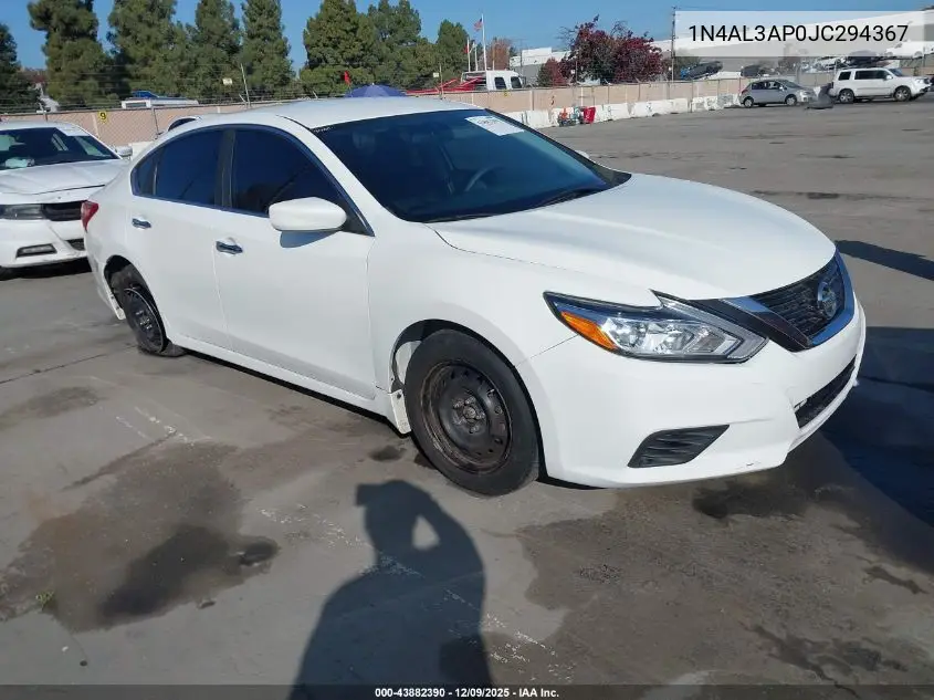 1N4AL3AP0JC294367 2018 Nissan Altima 2.5 S