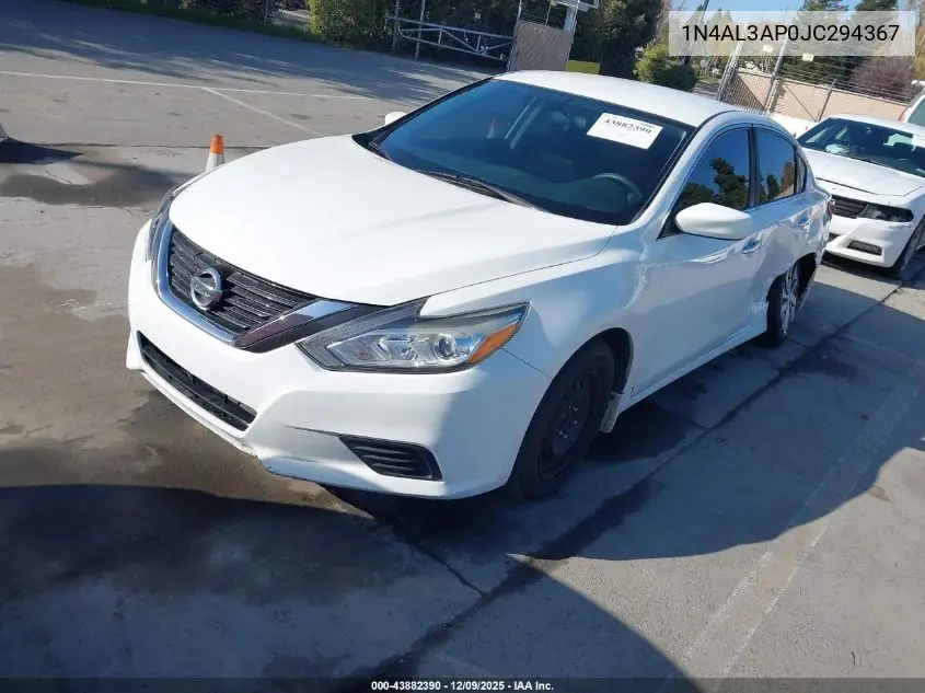 1N4AL3AP0JC294367 2018 Nissan Altima 2.5 S