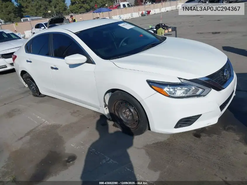 1N4AL3AP0JC294367 2018 Nissan Altima 2.5 S