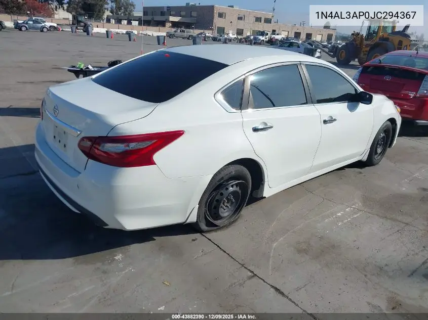1N4AL3AP0JC294367 2018 Nissan Altima 2.5 S