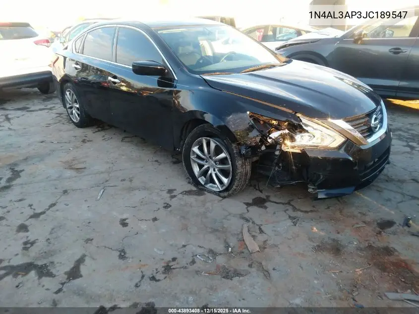 1N4AL3AP3JC189547 2018 Nissan Altima 2.5 S