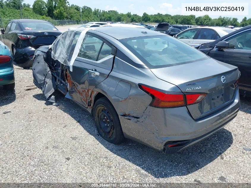 1N4BL4BV3KC250419 2019 Nissan Altima 2.5 S