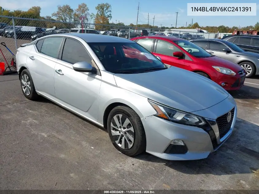 1N4BL4BV6KC241391 2019 Nissan Altima 2.5 S