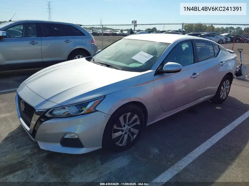 1N4BL4BV6KC241391 2019 Nissan Altima 2.5 S