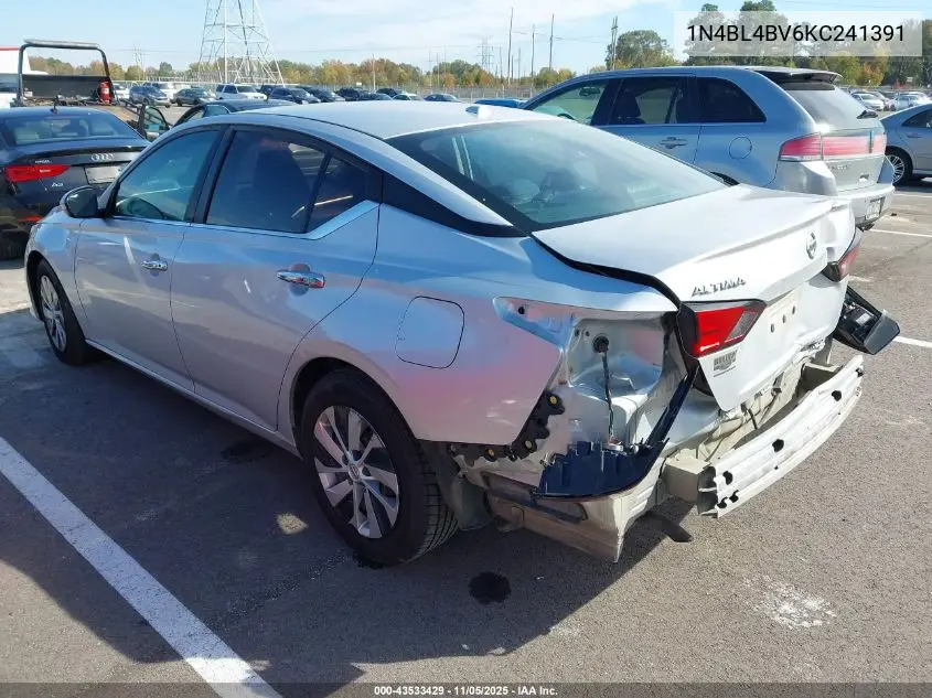 1N4BL4BV6KC241391 2019 Nissan Altima 2.5 S